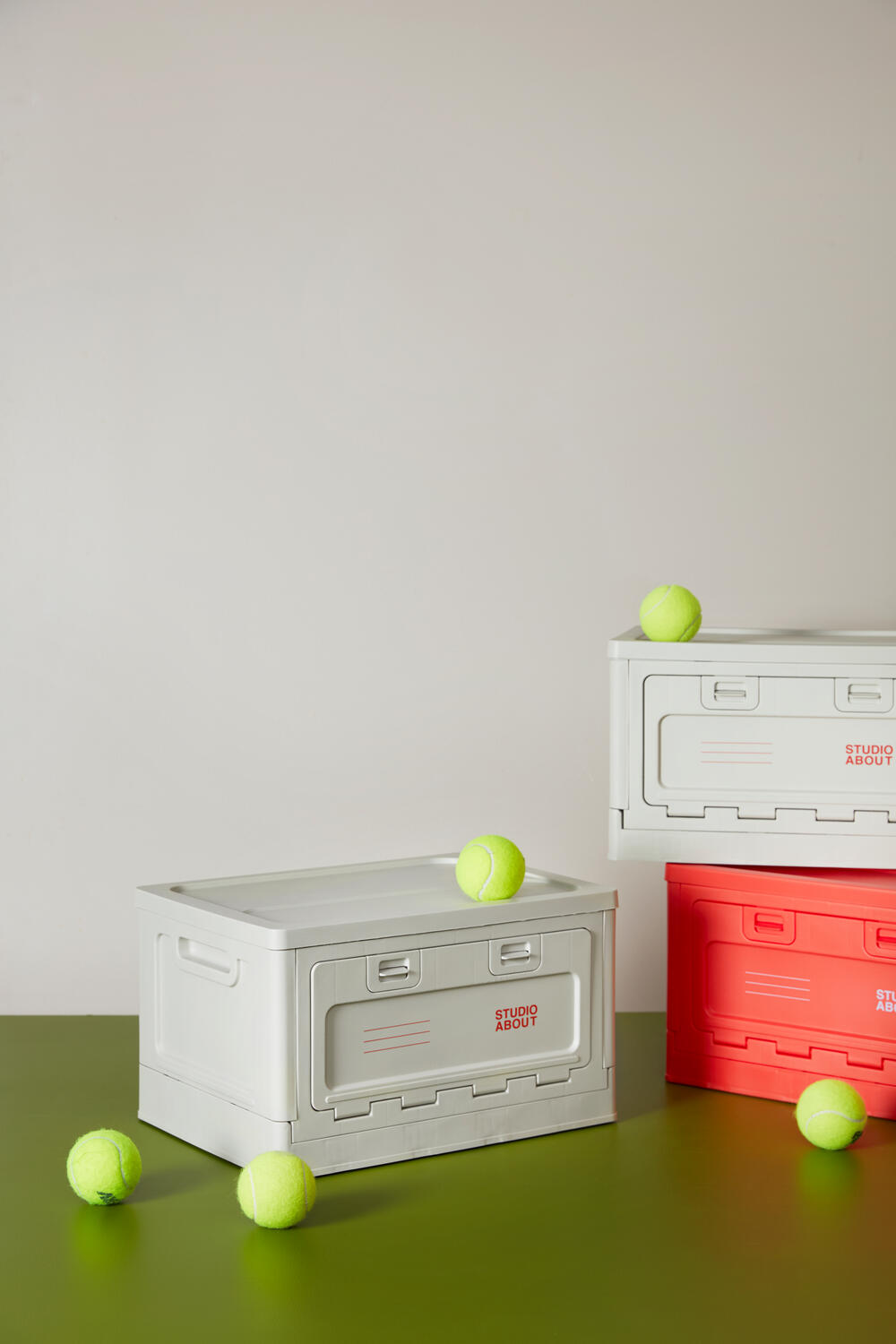 Boks, lille - light grey